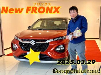 長浜店第一号！フロンクスご納車です☆